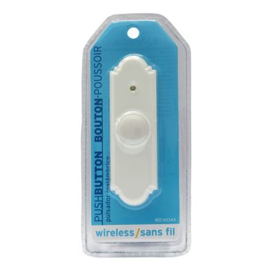 Image showing  Wireless Doorbell Pushbutton Slimline Non-lit