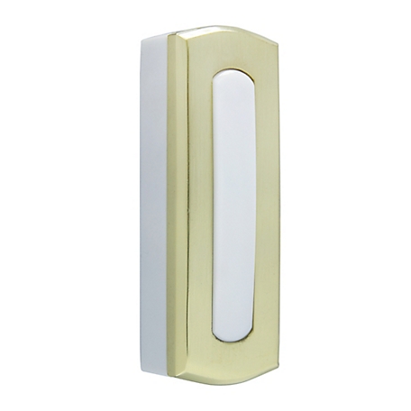 IQ America Wireless Doorbell Pushbutton Colonial Non-lit
