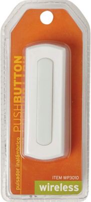 Image showing  Wireless Doorbell Pushbutton Colonial Style Non-lit