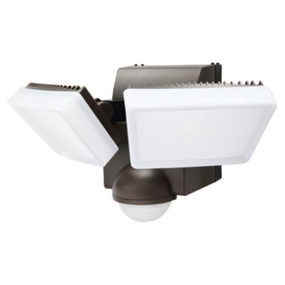 IQ America Motion Security Light 800 Lumen, Bronze