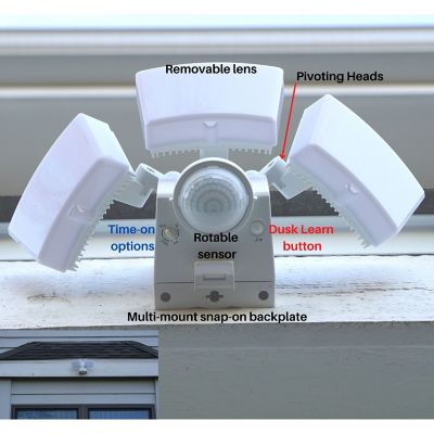 Image showing  Motion Security Light 1200 Lumen, White
