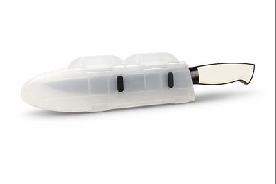 BladeGuard Knife Blade Cutlery Protective Cover, 6 in. Clear