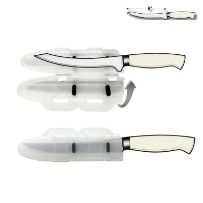Image showing  Knife Blade Cutlery Protective Cover, 6 in. Clear