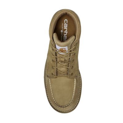 Image showing 2 th Carhartt Men's Millbrook Steel Toe Moc Wedge Boots, 5 in.
