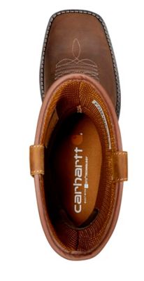 Image showing 2 th Carhartt Men's Montana Water-Repellent Steel Square Toe Wellington Boots, 11 in.