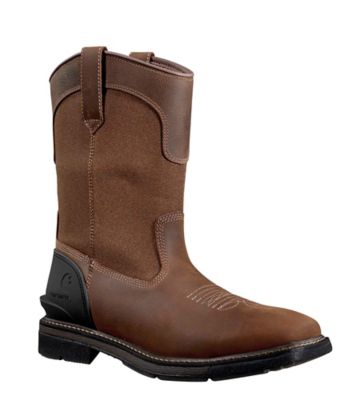 Carhartt Men's Montana Water-Repellent Steel Square Toe Wellington Boots, 11 in.