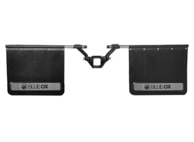 Blue Ox Mud Flap System for 2.5 in. Receivers, Includes Rock Screen, BX88421
