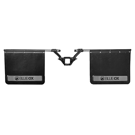 Blue Ox Mud Flap System for 2.5 in. Receivers, Includes Rock Screen, BX88421