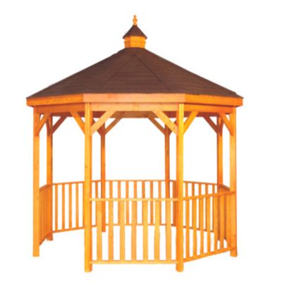 Amish Country Gazebos 12 ft. Gazebo in a Box Wood