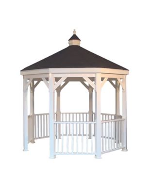 Amish Country Gazebos 10 ft. Gazebo in a Box Vinyl