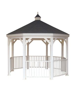 Amish Country Gazebos 12 ft. Gazebo in a Box Vinyl