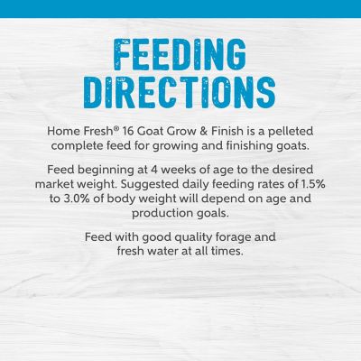 Image showing  Home Fresh 16 Grow and Finish Goat Feed