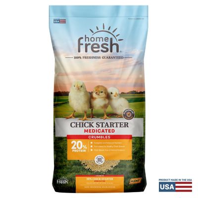 Image showing  Home Fresh Starter Crumble AMP Poultry Feed, 50 lb. Bag