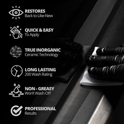 Image showing  Ceramic Trim Coat Restoration Kit, 10-Pack