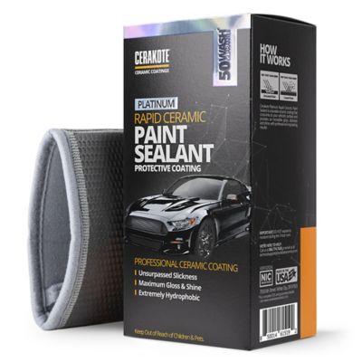 Image showing  Rapid Ceramic Paint Sealant Kit (12 oz. Bottle) - With Clay Bar Mitt