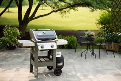 Image showing 6 th Weber 2-Burner Spirit II E-210 Propane Gas Grill, Black