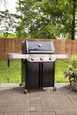Image showing  3-Burner Genesis E-315 Propane Gas Grill, Black