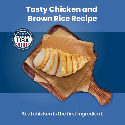 Image showing  All-Natural Adult Chicken and Brown Rice Recipe Dry Dog Food