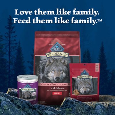 Image showing 8 th Blue Buffalo Wilderness Adult High-Protein Natural Salmon Recipe Dry Dog Food