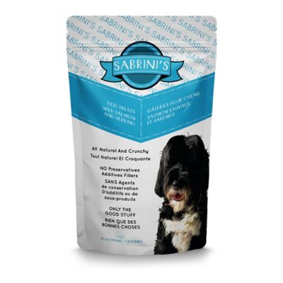 Sabrini's Royal Treats All Natural Salmon And Herring Dehydrated Dog Treat Crunchy and Delicious