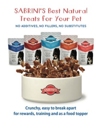 Image showing 6 th Sabrini's Royal Treats All Natural Salmon And Herring Dehydrated Dog Treat Crunchy and Delicious