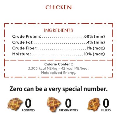 Image showing  All Natural 100% Chicken Dehydrated Dog Treat Crunchy and Delicious
