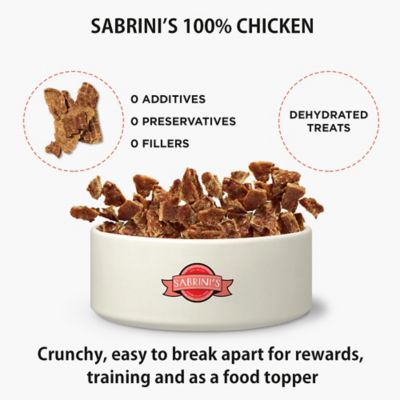 Image showing  All Natural 100% Chicken Dehydrated Dog Treat Crunchy and Delicious