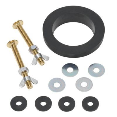 Image showing  Tank To Bowl Kit-Brass Plated