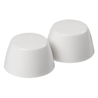 Plumbcraft Snap On Toilet Bolt Caps White