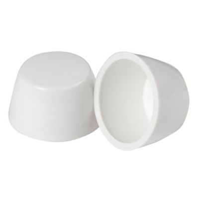 Image showing  Snap On Toilet Bolt Caps White