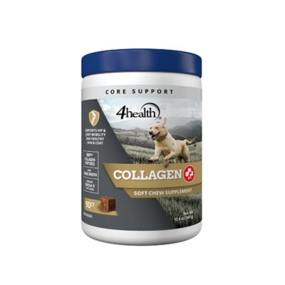 4health Collagen with Salmon Oil Soft Chew Supplement for Dogs 90 ct.