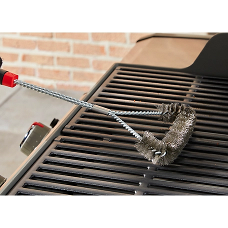 Weber Three-Sided Grill Brush, 18 in.