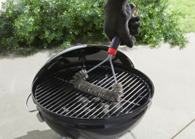 Weber 12 inch Three-Sided Grill Brush 