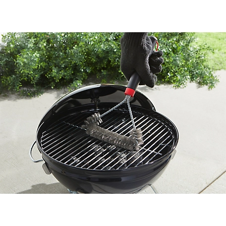 Weber Three-Sided Grill Brush, 12 in.