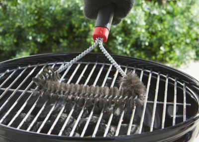 Image showing  Three-Sided Grill Brush, 12 in.