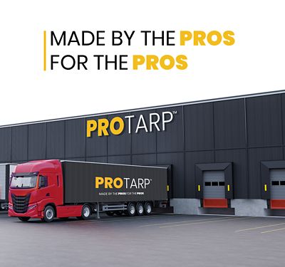 Image showing 6 th Protarp 40 ft. x 40 ft. Maroon 16 mil Heavy Duty Polyethylene Tarp, Waterproof, UV Resistant, Rip and Tear Proof