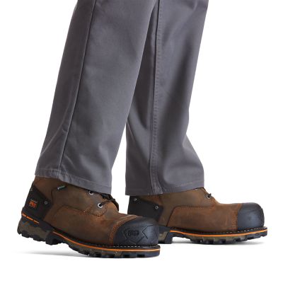 Image showing 6 th Timberland PRO Men's Boondock Composite Toe Waterproof Work Boots, 6 in.