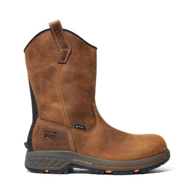 Timberland PRO Men's Helix HD Composite Toe Waterproof Pull-On Work Boots