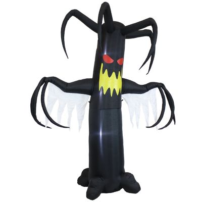 Sunnydaze Decor Nightmare Hollow Ghostly Tree Halloween Inflatable - 8 ft.