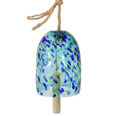 Sunnydaze Decor Natural Melody Glass Wind Chime Bell - 7.5 in.