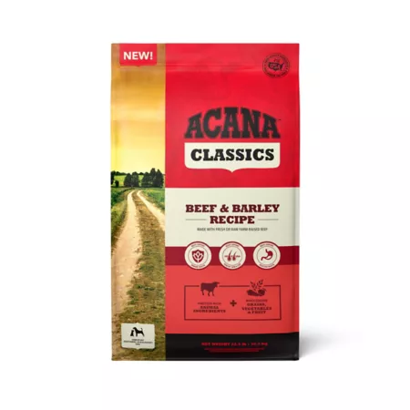 ACANA Classics All Life Stages Beef and Barley Recipe Dry Dog Food