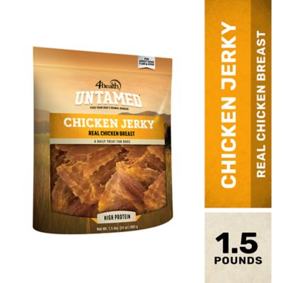 4health Untamed Chicken Jerky Dog Treats, 24 oz.