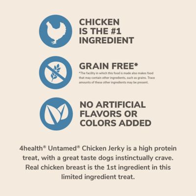 Image showing  Chicken Jerky High-Protein Dog Treats, 24 oz.