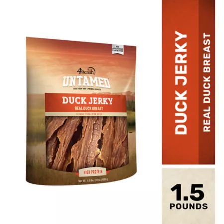 4health Wild Duck Dried Dog Treats 24 oz. Dog Jerky Treats