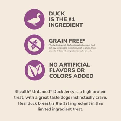 Image showing  Duck Jerky High-Protein Dog Treats, 24 oz.
