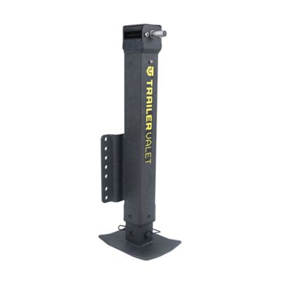 Trailer Valet Square Leg Side Mount Jack 7K Lifting Capacity- Drill-Powered Option, Includes Drill Attachment, TVJX7-S