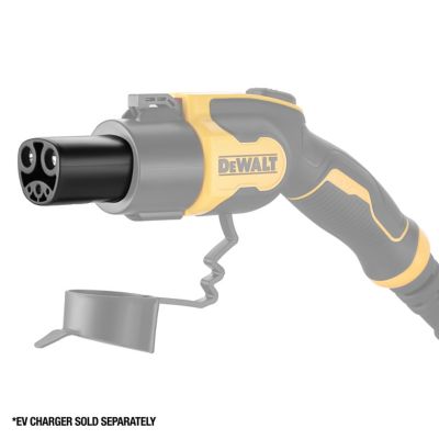 Image showing 8 th DEWALT SAE J1772 to Tesla EV Charging Adapter Compatible with All Tesla Electric Vehicles High Power Connector 60A/250V.