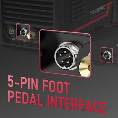 Image showing 6 th YesWelder 110V/220V Dual Voltage 200 Amps Stick/DC TIG/Pulse TIG 3 in 1 Multiprocess TIG Welder