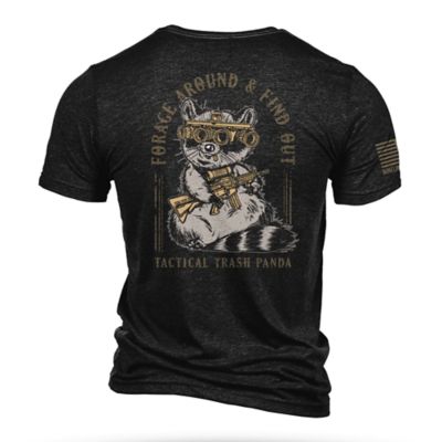 Nine Line Apparel Tactical Trash Panda Tri-Blend T- Shirt