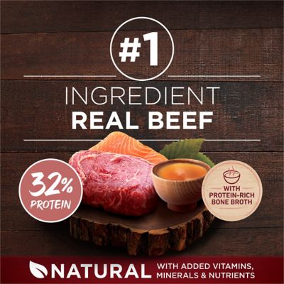 Image showing  True Instinct Adult High Protein Real Beef and Salmon Recipe Dry Dog Food